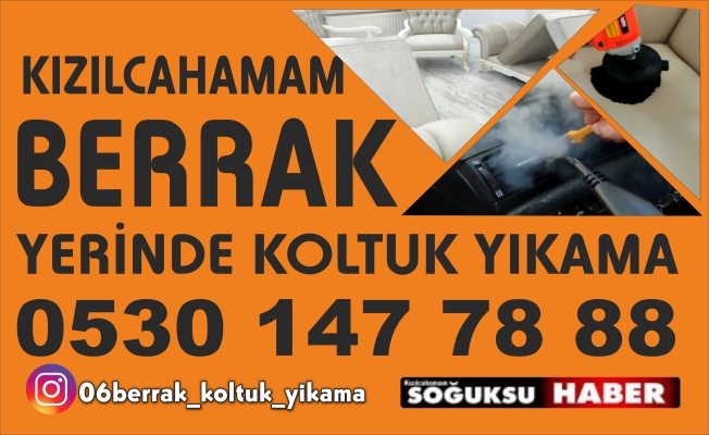 BERRAK KOLTUK YIKAMA HİZMETİNİZDE