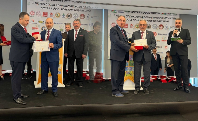 Kızılcahamam'a çevre ödülü