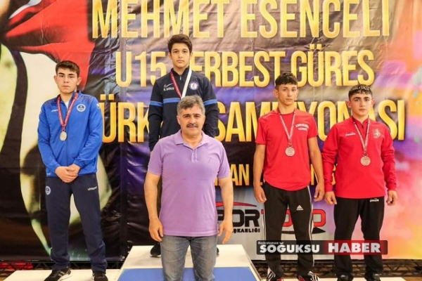 TOKİ SPOR LİSESİ GÜREŞTE ŞAMPİYON  ÇIKARDI