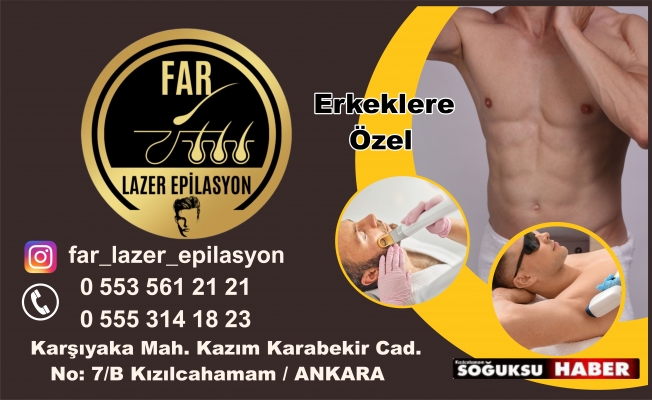 FAR LAZER EPİLASYON MERKEZİ HİZMETİNİZDE