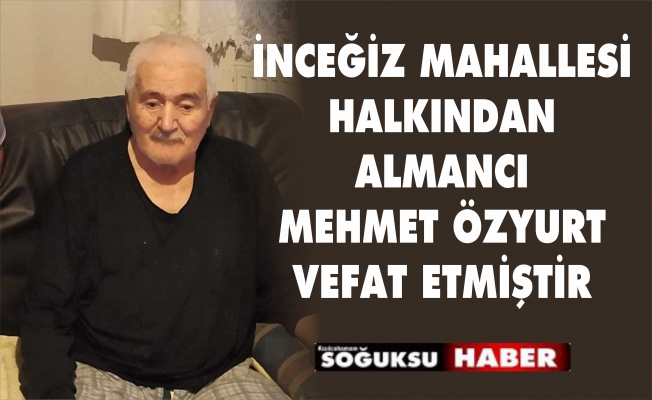 MEHMET ÖZYURT HAKKA YÜRÜDÜ