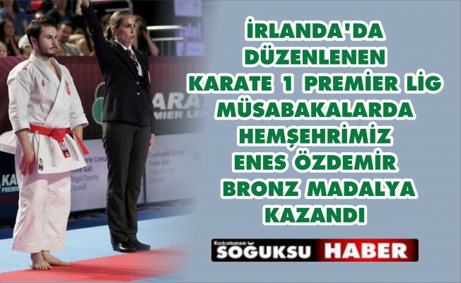 ENES ÖZDEMİR  BRONZ MADALYA KAZANDI