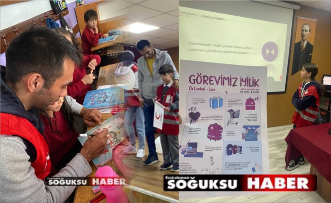 GENÇ KIZILAY KIZILCAHAMAM TEMSİLCİLİĞİ KIZILAY HAFTASI KUTLAMALARINA BAŞLADI