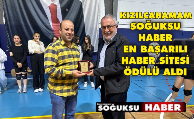 SOĞUKSUHABER'E ÖDÜL