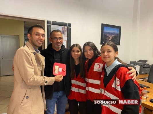 GENÇ KIZILAY ÖĞRETMENLERİMİZİ UNUTMADI