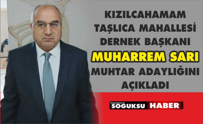 MUHARREM SARI ADAYIM DEDİ