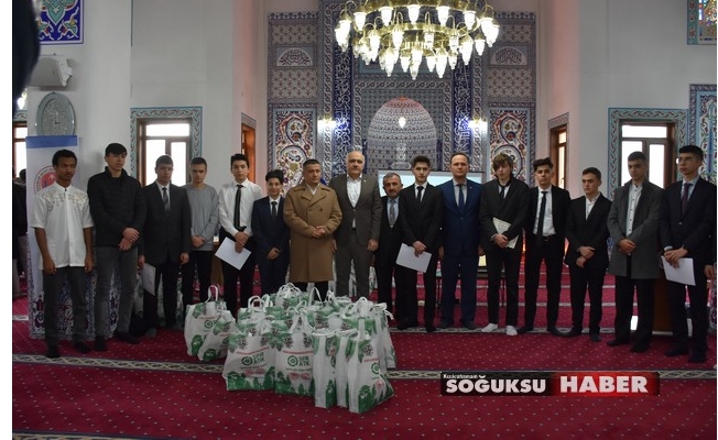 GENÇ HATİPLER HUTBE OKUMA YARIŞMASI KIZILCAHAMAM'DA YAPILDI