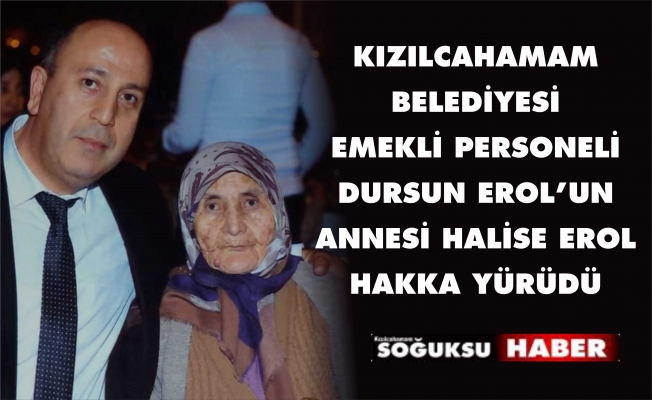 HALİSE EROL HAKKA YÜRÜDÜ
