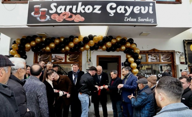 SARIKOZ ÇAYEVİ HİZMETE AÇILDI