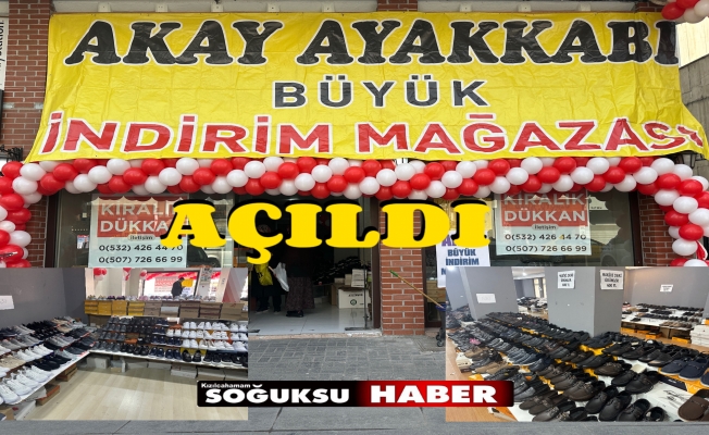 AKAY KUNDURA İNDİRİM MAĞAZASI AÇILDI