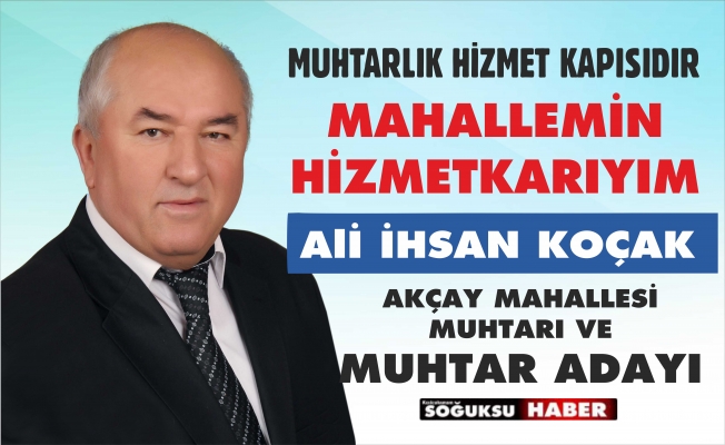 ALİİHSAN KOÇAK SEÇMENLERİNE SESLENDİ