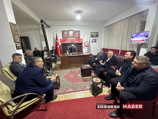 CUMHUR İTTİFAKI BAŞKAN ADAYI SÜLEYMAN ACAR, BÜYÜK BİRLİK PARTİSİNİ ZİYARET ETTİ 