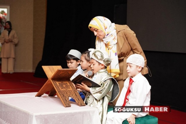 İLÇE MÜFTÜLÜĞÜ 4-6 YAŞ KUR'AN KURSU YIL SONU GÖSTERİSİ YAPILDI