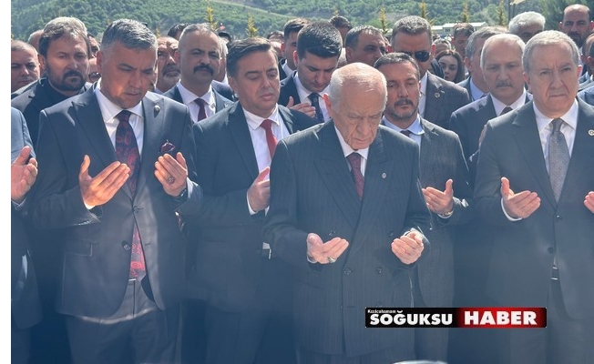 MHP GENEL BAŞKANI DEVLET BAHÇELİ KIZILCAHAMAM'A GELDİ