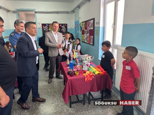 ÇELTİKÇİ İLK VE ORTAOKULUNDA SIFIR ATIK SERGİSİ DÜZENLENDİ