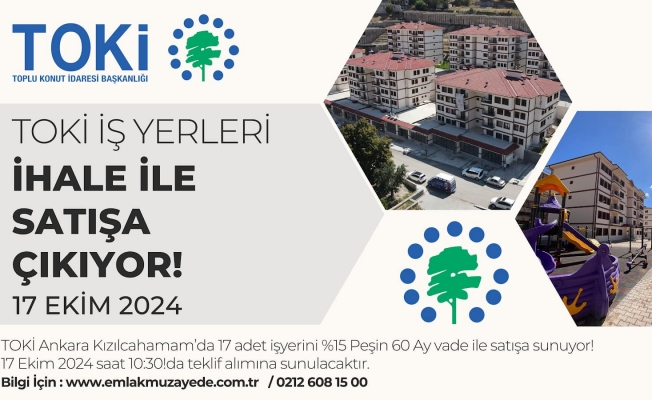 TOKİ DÜKKANLARI İHALEYE ÇIKIYOR TOKİ DÜKKANLARI İHALEYE ÇIKIYOR