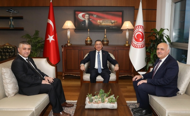 BAŞKAN ACAR İLE BAŞKAN ALTUNAY'DAN TBMM’e ÖNEMLİ ZİYARETLER