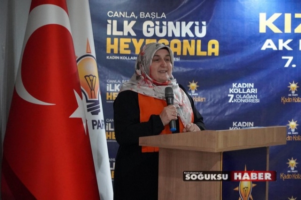 AK PARTİ KADIN KOLLARI BAŞKANLIĞINA YENİDEN NAİME GÜMÜŞ SEÇİLDİ