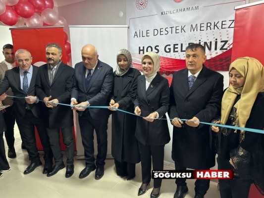 BAKAN GÖKTAŞ KIZILCAHAMAM'DA AÇILIŞ YAPTI