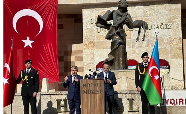 HOCALI ŞEHİTLERİ SOYKIRIMIN 33.YILINDA KIZILCAHAMAMDA ANILDI