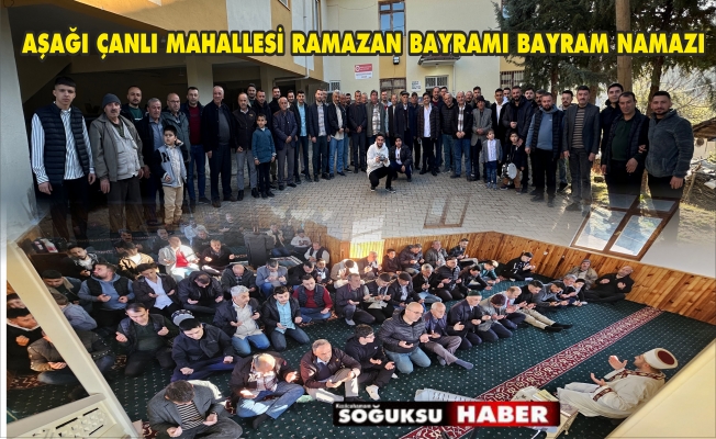 KIZILCAHAMAM'DA BAYRAM NAMAZI