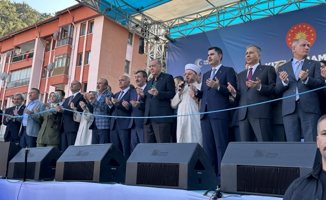 CUMHURBAŞKANI KIZILCAHAMAM DA TOPLU AÇILIŞ YAPTI