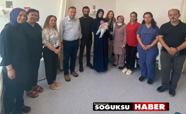 KIZILCAHAMAM DEVLET HASTANESİNDE BİR İLK KIZILCAHAMAM DEVLET HASTANESİNDE BİR İLK