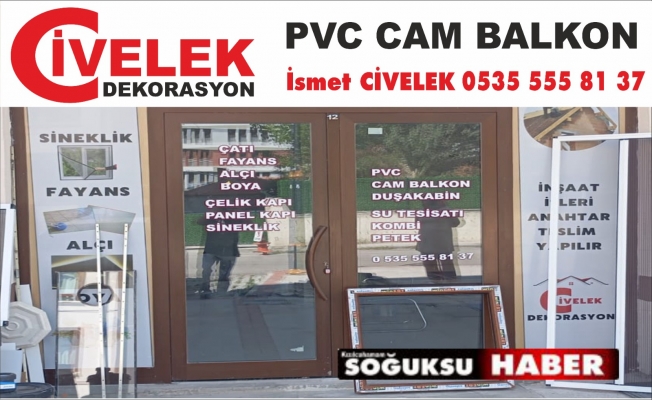 CİVELEK DEKORASYON AÇILDI