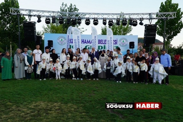 KIZILCAHAMAM'DA GELENEKSEL SÜNNET ŞÖLENİ YAPILDI