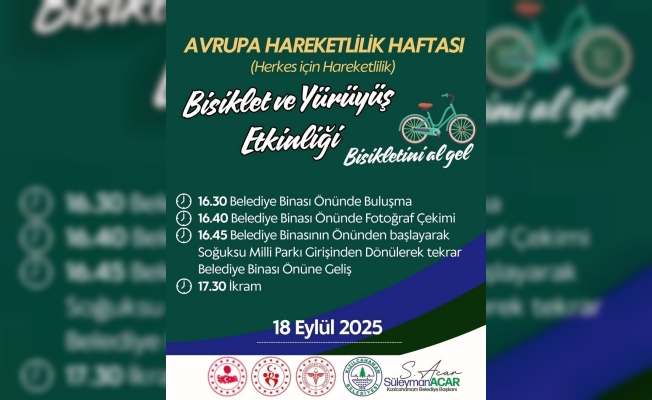 HAREKETLİLİK İÇİN ETKİNLİĞE DAVETLİSİNİZ