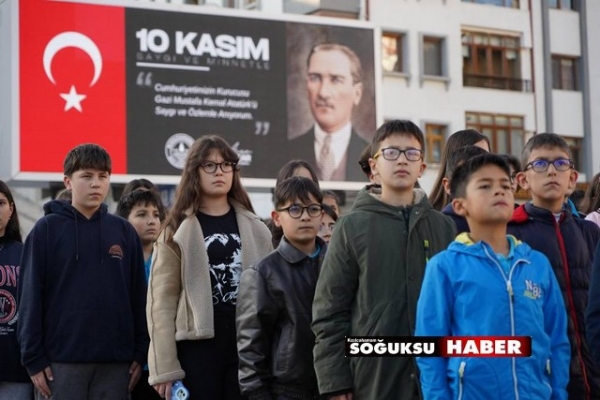 KIZILCAHAMAM DA 10 KASIM ATATÜRK’Ü ANMA TÖRENİ DÜZENLENDİ