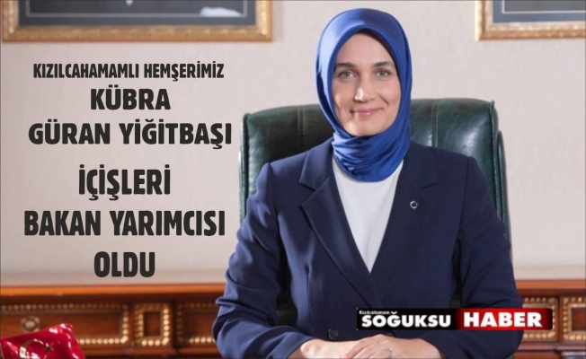 HEMŞERİMİZ BAKAN YARDIMCISI OLDU