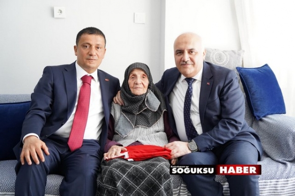 ŞEHİT ANNELERİNE ANNELER GÜNÜ ZİYARETİ