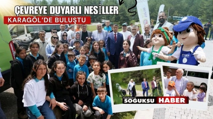 ÇEVRE HAFTASINDA ÖĞRENCİLER "ATMA " MESAJI VERDİ