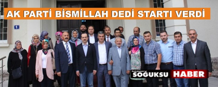 AK PARTİ KIZILCAHAMAM İLÇE BAŞKANLIĞI HAYDİ BİSMİLLAH DEDİ