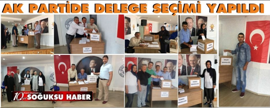 AK PARTİDE SEÇİM