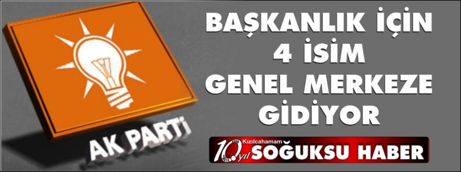 AK PARTİDE SÜREÇ YENİDEN BAŞLADI