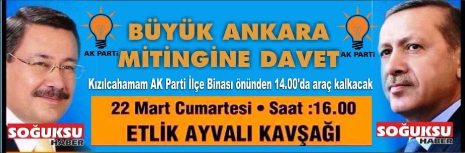 AK PARTİDEN DAVET