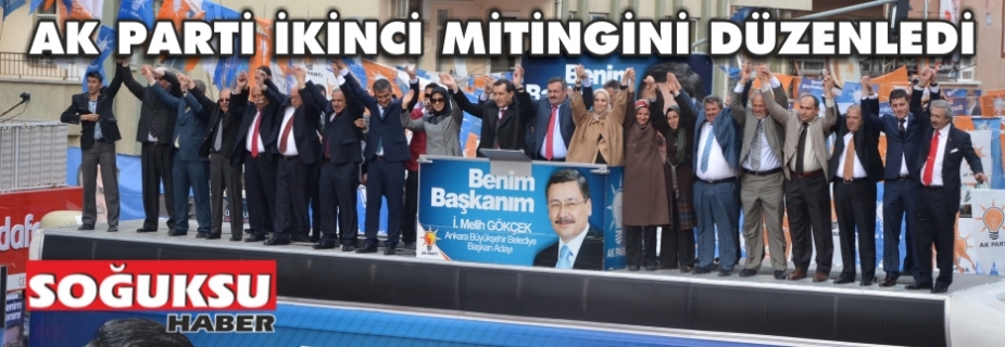 AK PARTİ'DEN İKİNCİ MİTİNG