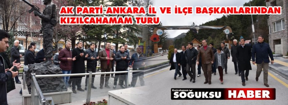 AK PARTİLİLERDEN KIZILCAHAMAM TURU