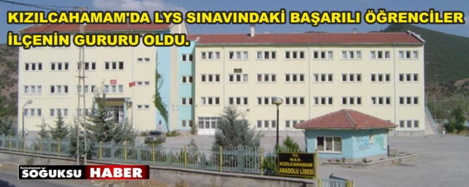 ANADOLU LİSESİNİN LYS BAŞARISI