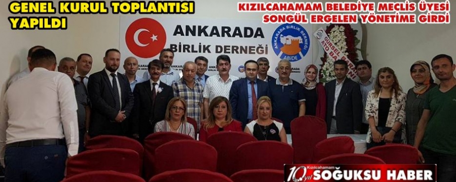  ANKARA’DA BİRLİK DERNEĞİ GENEL KURUL TOPLANTISI YAPILDI.