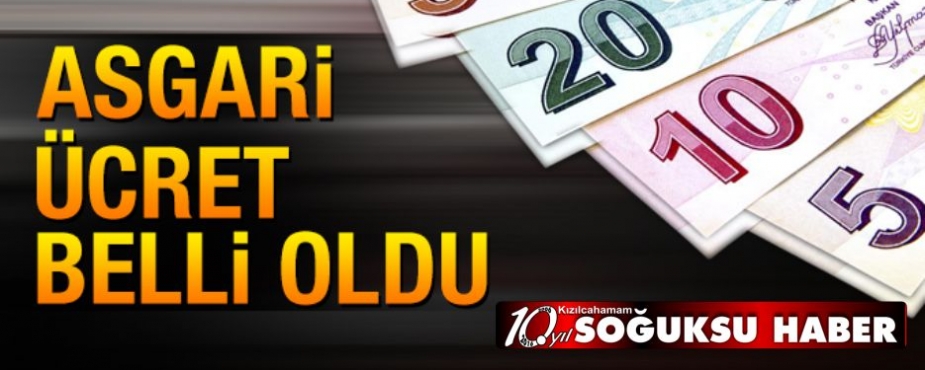  ASGARİ ÜCRET 1404 TL OLDU