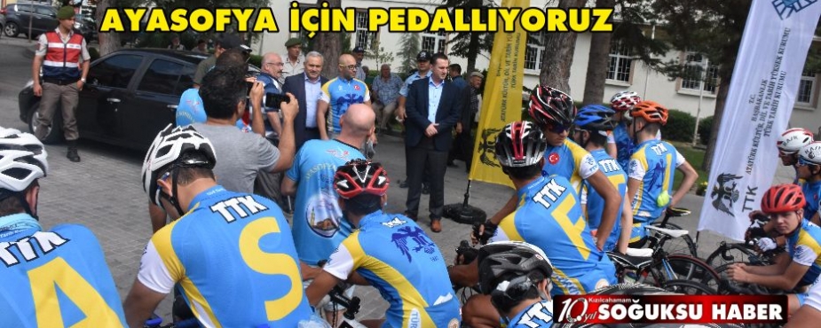 AYASOFYA İÇİN PEDALLIYORUZ