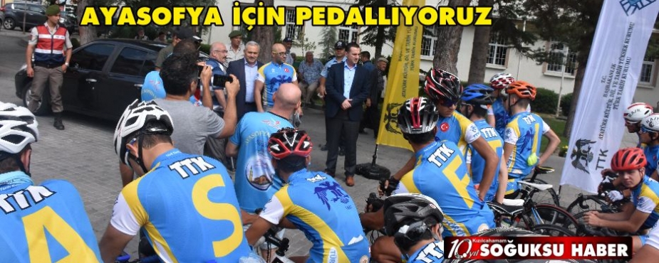 AYASOFYA İÇİN PEDALLIYORUZ