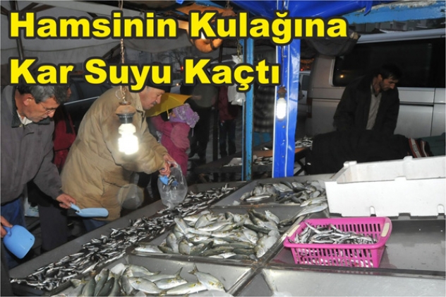 BALIĞIN KULAĞINA KAR SUYUMU KAÇTI