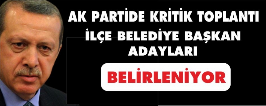 BAŞBAKAN ADAYLARINI AÇIKLIYOR