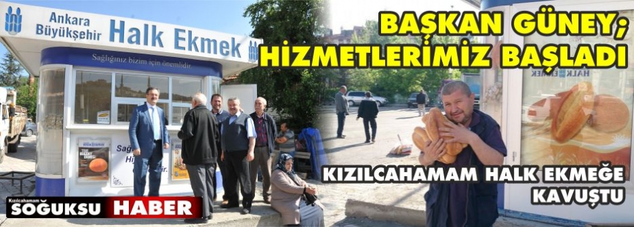 BAŞKAN GÜNEY HİZMETLER BAŞLADI DEDİ