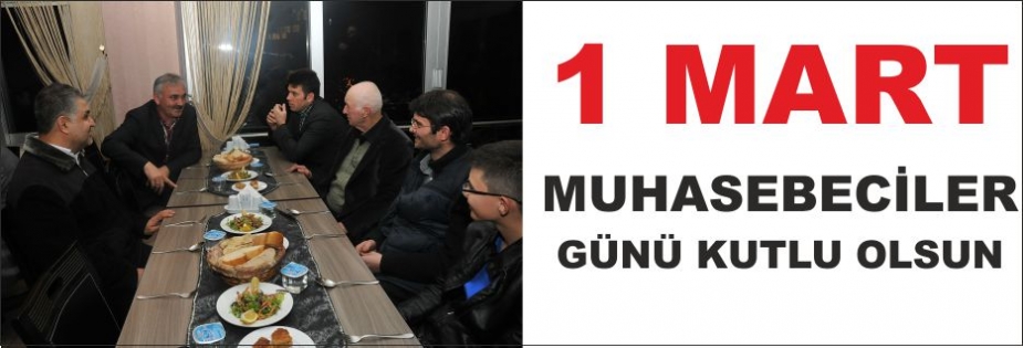 BAŞKAN ÜNAL'DAN MUHASEBECİLER GÜNÜ YEMEĞİ