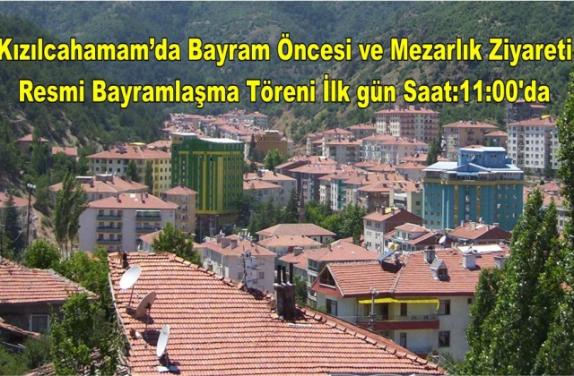 BAYRAM ÖNCESİ VE BAYRAMLAŞMA